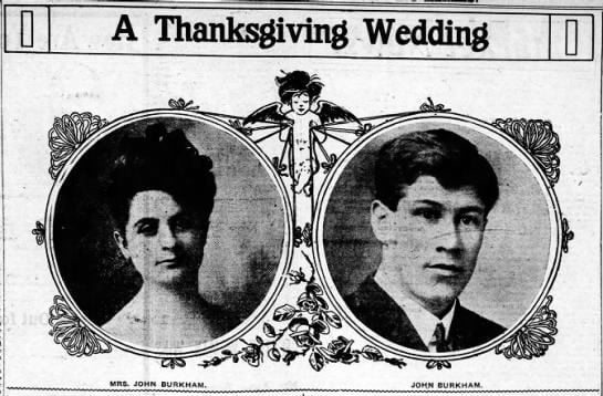 A Thanksgiving Wedding